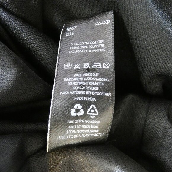 Sequin Blouse Sparkling Top US Size 18 Designer Party Club Formal Wear NWT - Picture 5 of 8